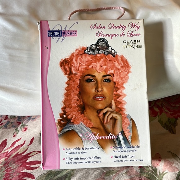 APHRODITE WIG Clash of the Titans Anime Cosplay Adult Costume Accessory. - Picture 4 of 15